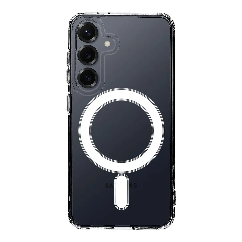 Zadní kryt Tactical MagForce pro Samsung Galaxy S25 Transparent