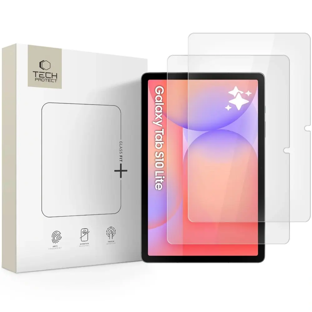Tech-Protect Tvrzené sklo Glass Fit+, Galaxy Tab S10 Lite 10.9 X400 / X406B, 2 kusy