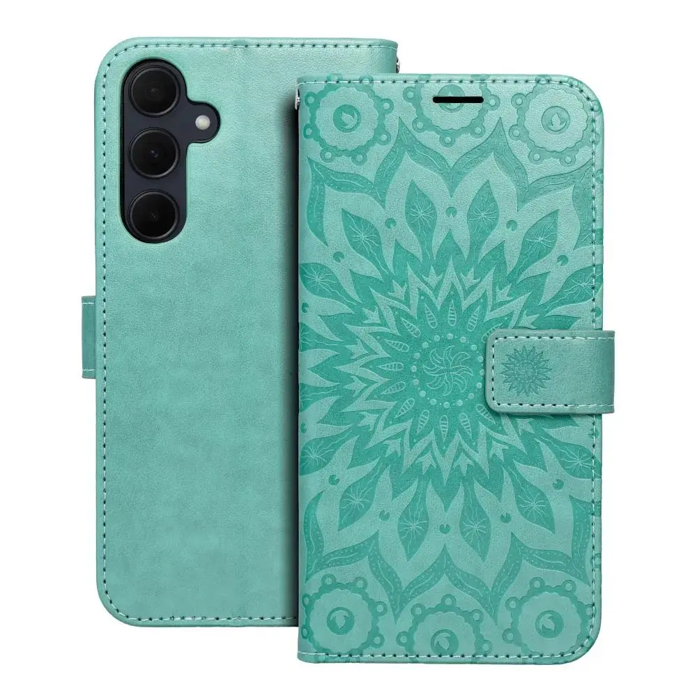 Forcell MEZZO Book case for SAMSUNG A35 5G mandala green 599364