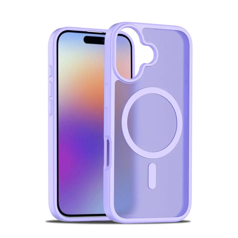 JP MagFit Colour MagSafe obal s N52 magnetem, iPhone 17, fialový