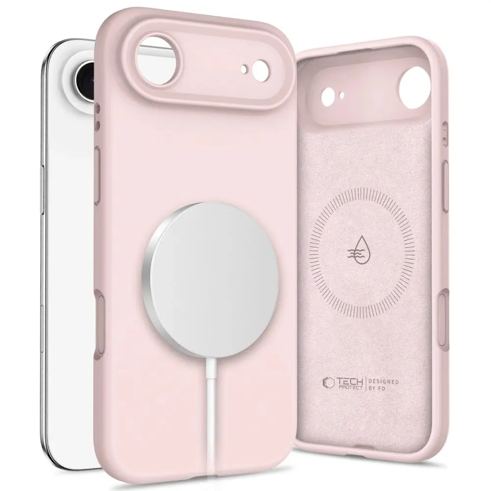 Tech-Protect Silicone MagSafe, iPhone Air, růžový