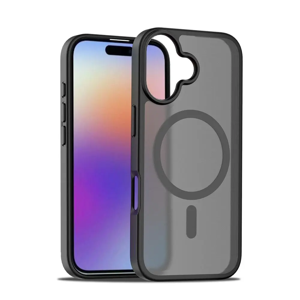 JP MagFit Colour MagSafe obal s N52 magnetem, iPhone 17, černý