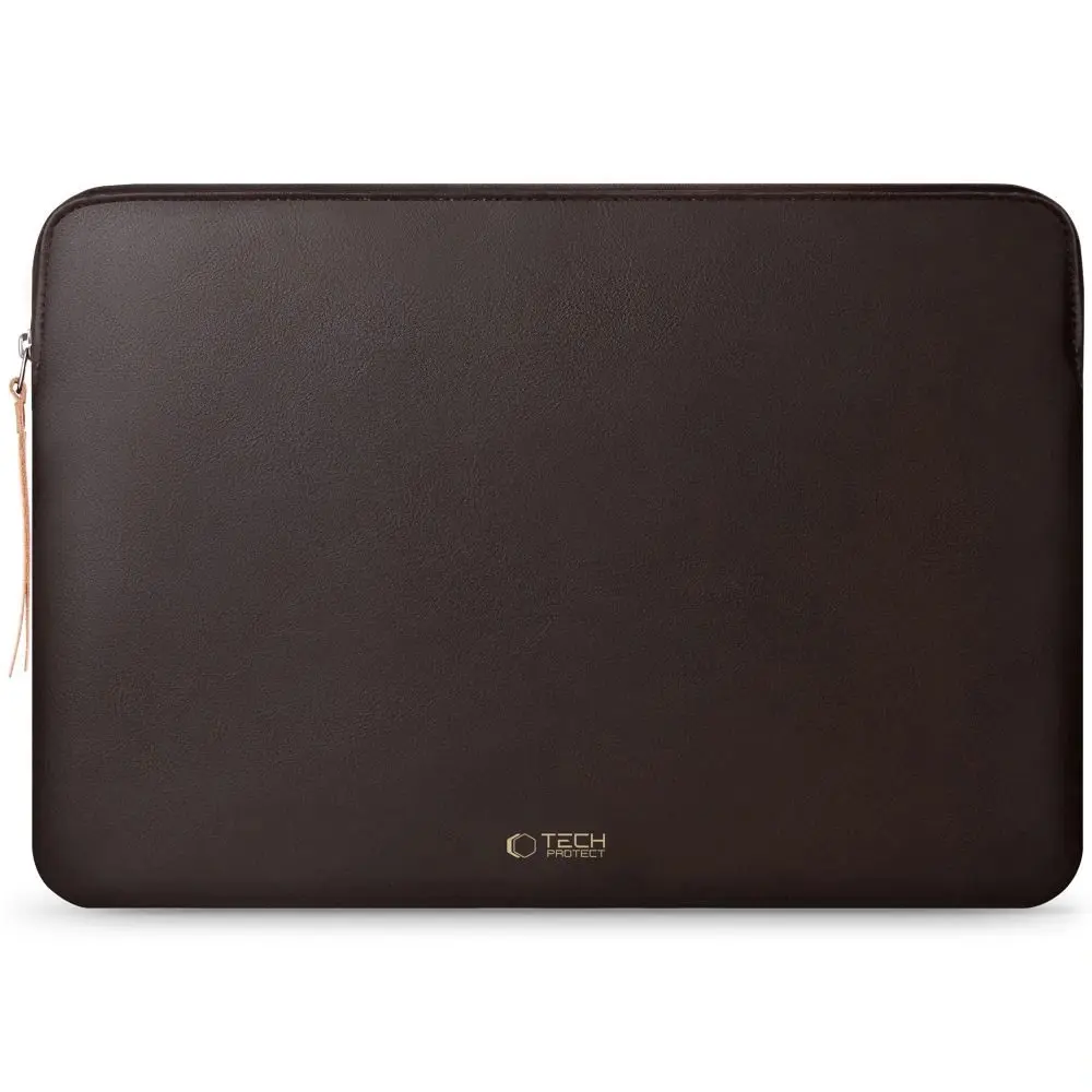 Tech-Protect Fleece Laptop 13-14, tmavě hnědá