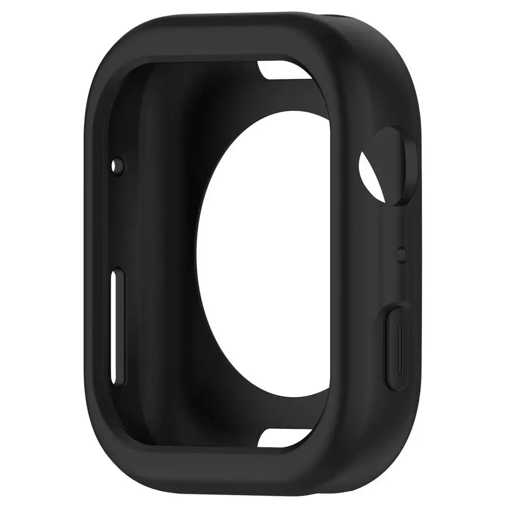 Silikonové pouzdro, Apple Watch 4 / 5 / 6 / SE, 44 mm, černé