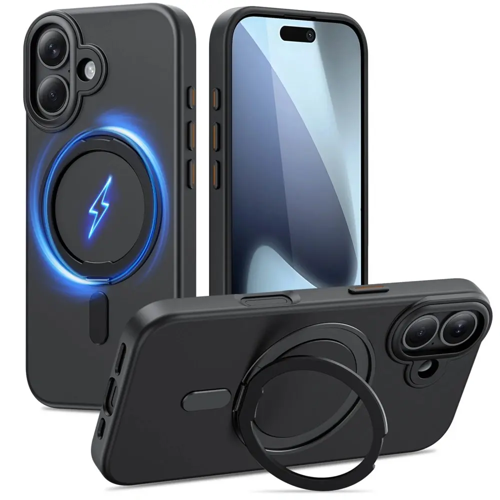 Tech-Protect MagRing MagSafe iPhone 17, černý matný