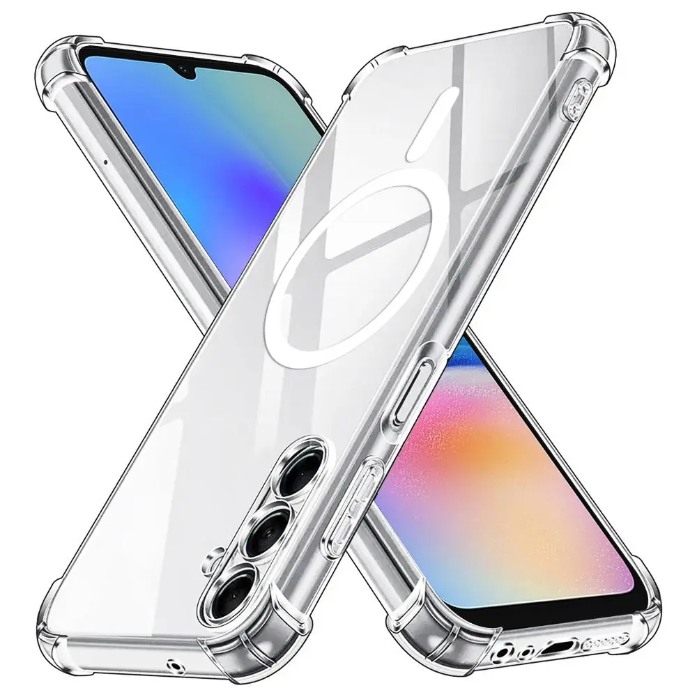 Techsuit Shockproof MagSafe průhledný obal, Samsung Galaxy A05s