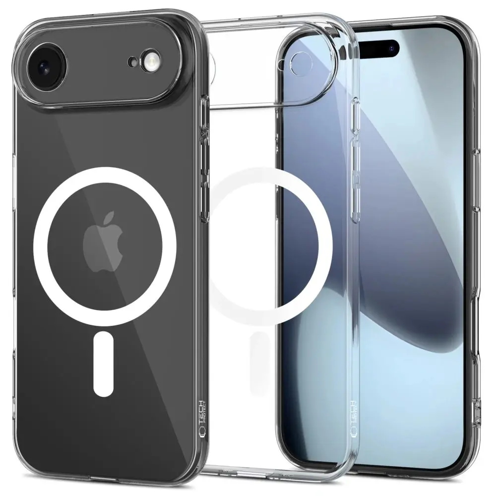 Tech-Protect Flexair MagSafe, iPhone Air, průhledný