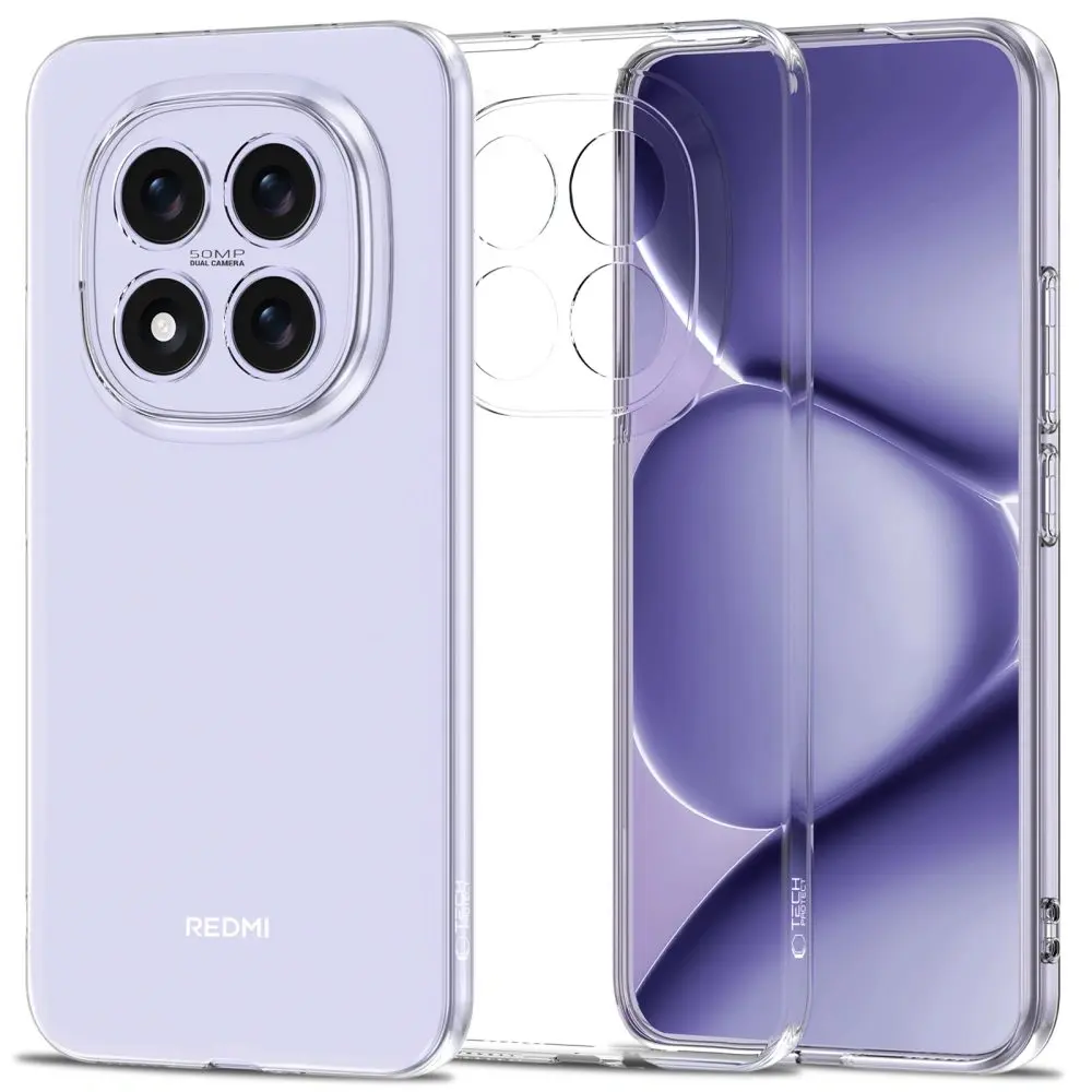 Tech-Protect Flexair Xiaomi Redmi Note 15 Pro 5G, průhledný
