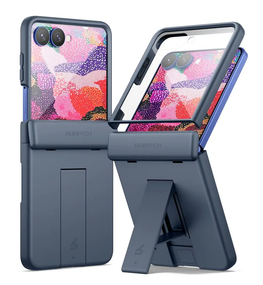 Suritch 360 obal Samsung Galaxy Z Flip 8, modrý