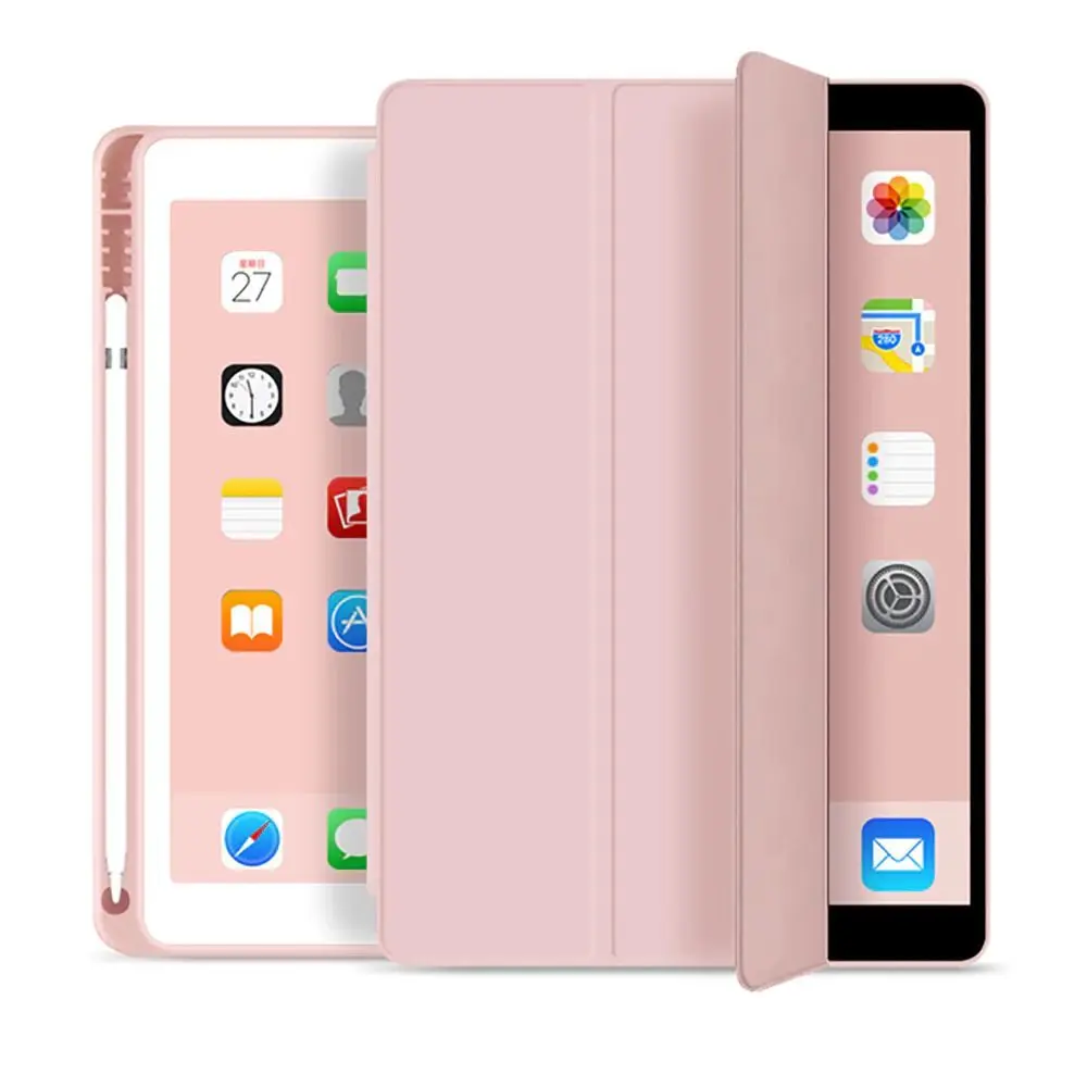 Pouzdro Tech-Protect SC Pen pro Apple iPad Air 4 2020 / Air 5 2022 / Air 6 2024 / Air 7 2025 / Air 8 2026, růžové