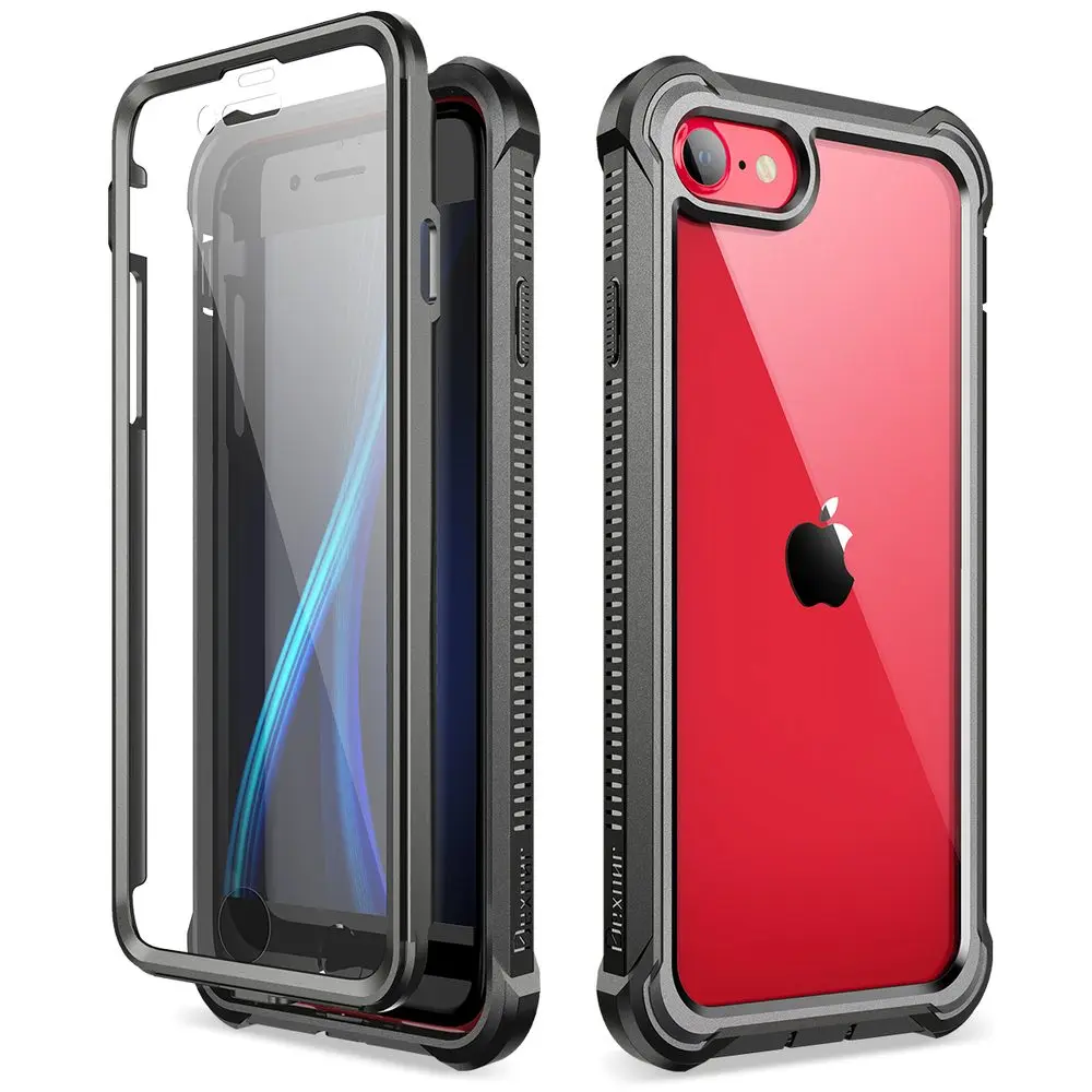 Dexnor 360 Clear obal iPhone 7 / 8 / SE 2020 / 2022, černý