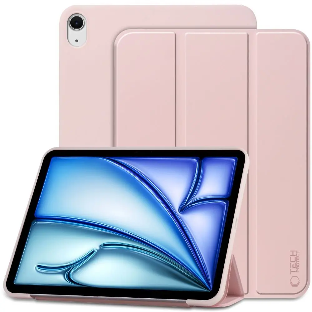 Tech-Protect SmartCase iPad Air 4 2020 / 5 2022 / 6 2024 / 7 2025 / 8 2026, růžové