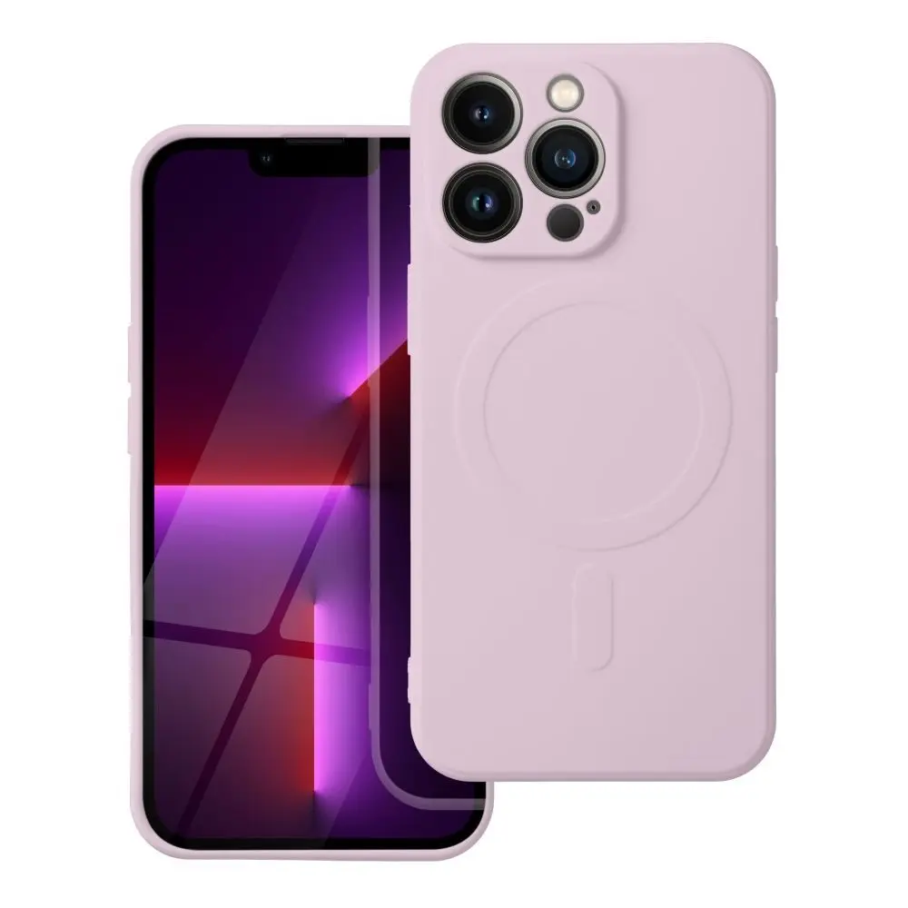 Obal Silicone Mag Cover, iPhone 17 Pro Max, růžový