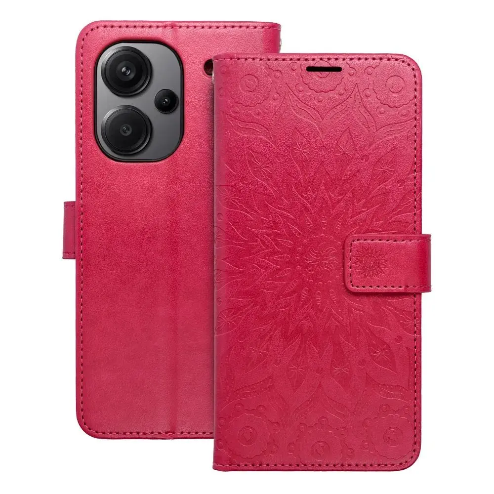 Mezzo pouzdro, Xiaomi Redmi Note 13 Pro Plus 5G, vzor 2, růžový