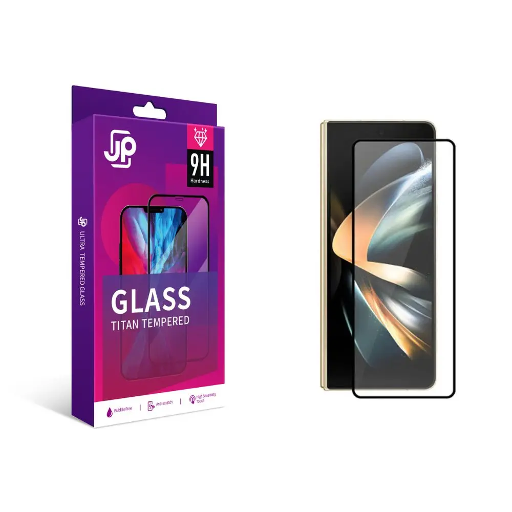 JP Titan extra odolné tvrzené sklo, Samsung Galaxy Z Fold 8, černé