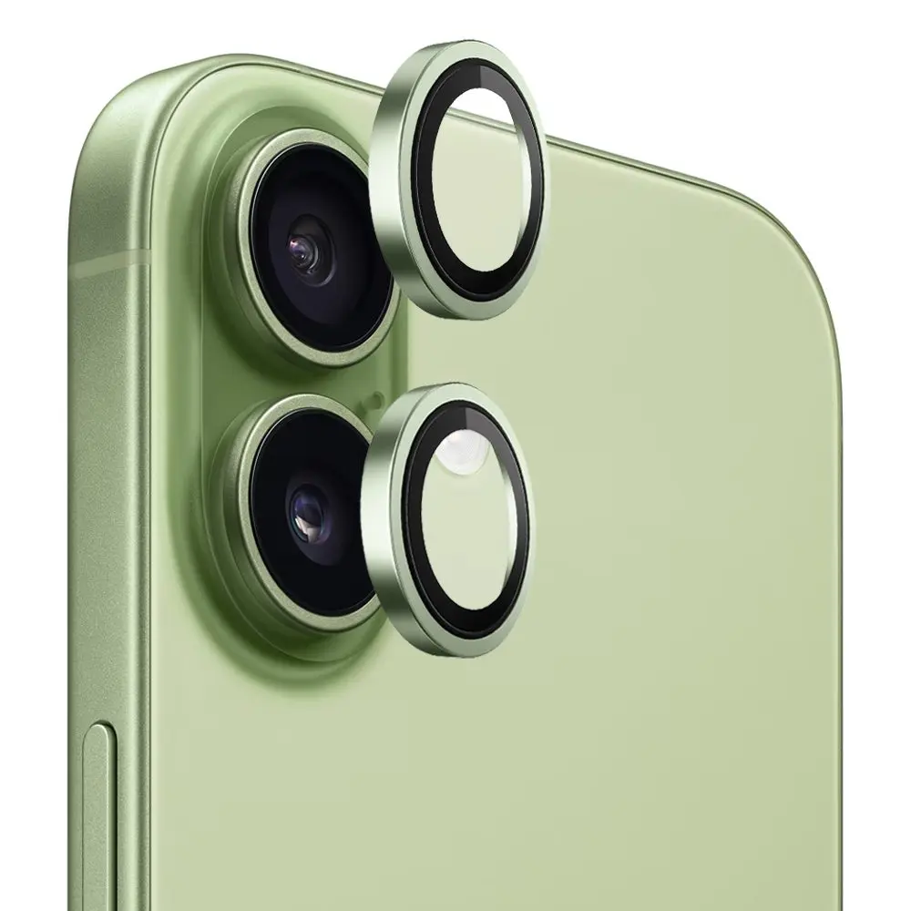 Blueo Original Metal Frame Lens Glass iPhone 17 zelená