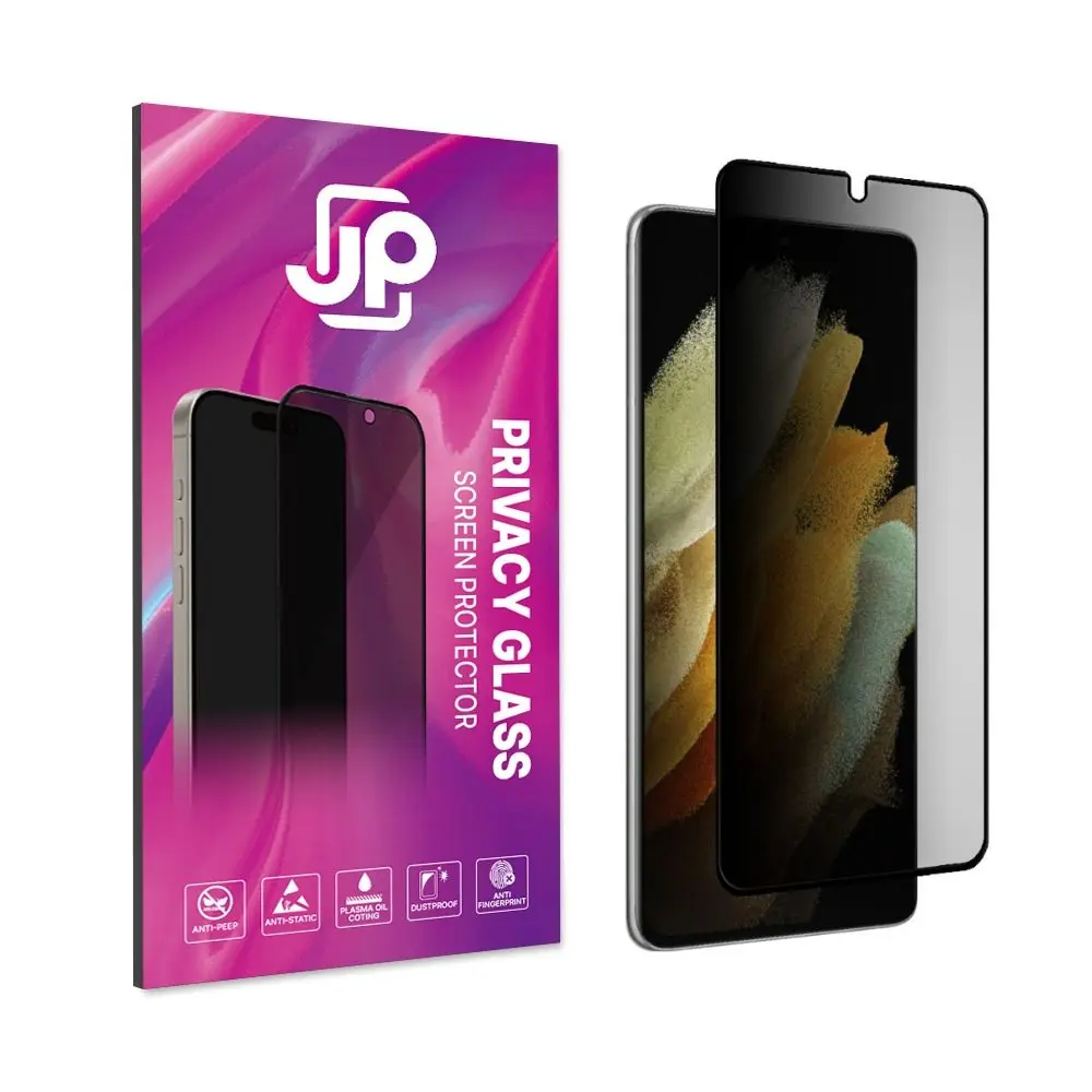 JP Privacy Tvrzené sklo, Samsung Galaxy S21 Ultra, černé