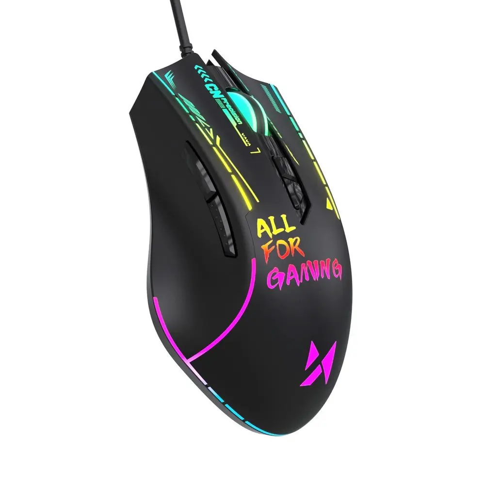 Wozinsky WMGK-7200 Drátová optická herní myš 7200 DPI, černá