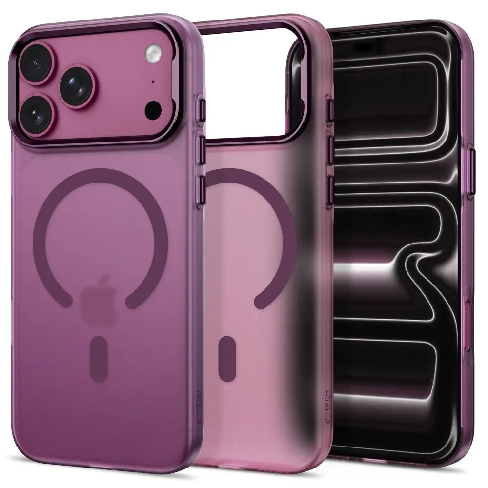 Tech-Protect MagZero MagSafe, iPhone 17 Pro Max / 18 Pro Max, matná vínová