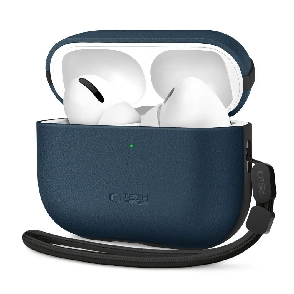 Tech-Protect NaturalFit, Apple AirPods Pro 3, tmavě modré