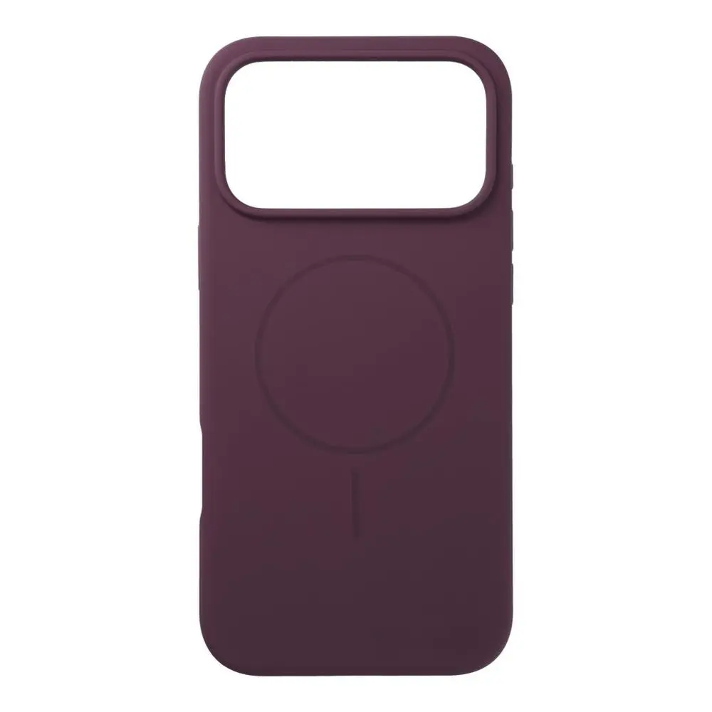 Forcell F-Case Max Silicone 2mm MagSafe, iPhone 17 / 18 Pro Max, třešňový