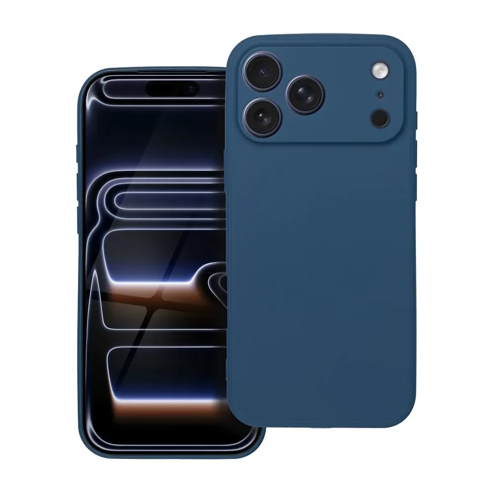 Forcell soft iPhone 17 Pro Max tmavě modrý