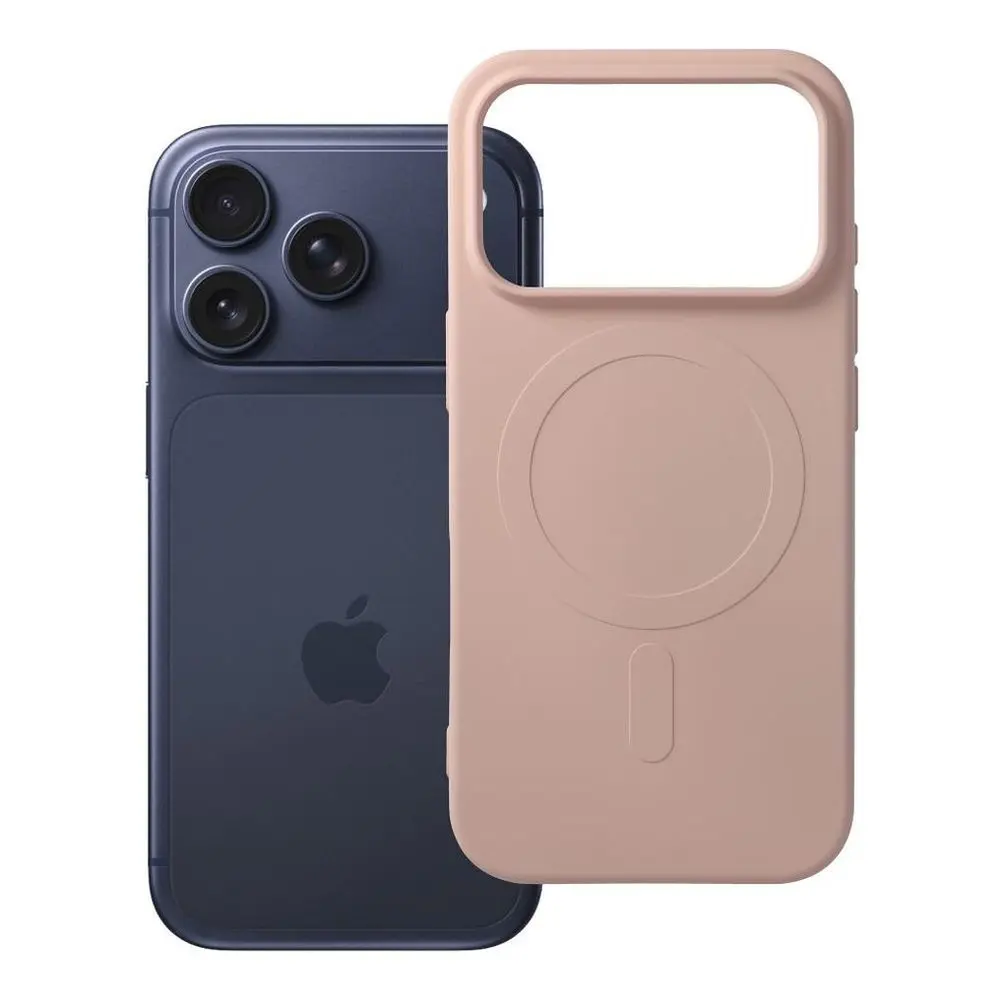 Obal Silicone Mag Cover, iPhone 17 Pro / 18 Pro, růžový
