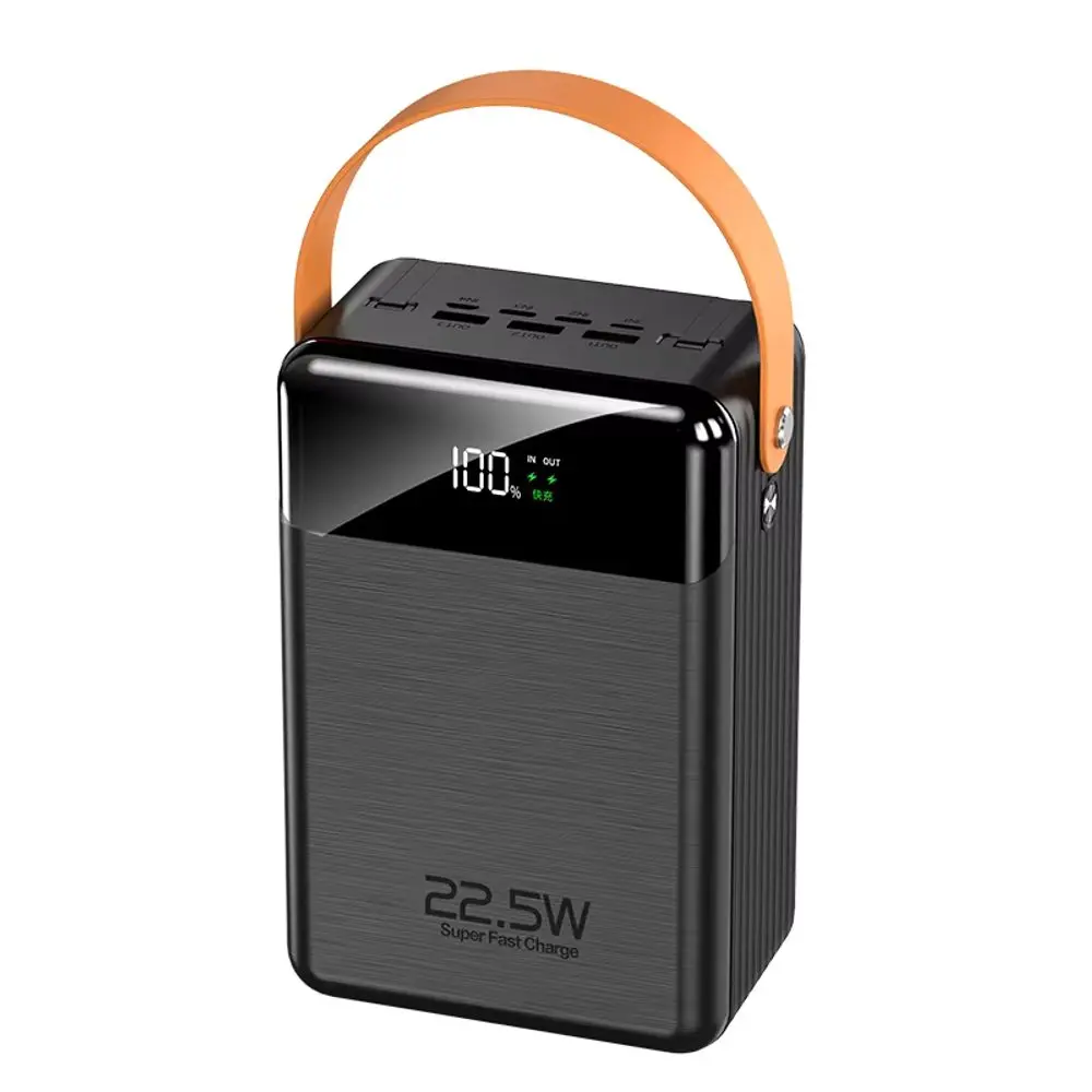 Powerbanka 100 000 mAh, 22.5W Super Fast Charge, černá