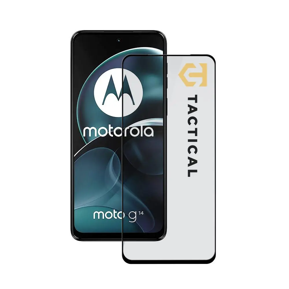 Tactical Glass Shield 5D sklo pro Motorola G14, černé