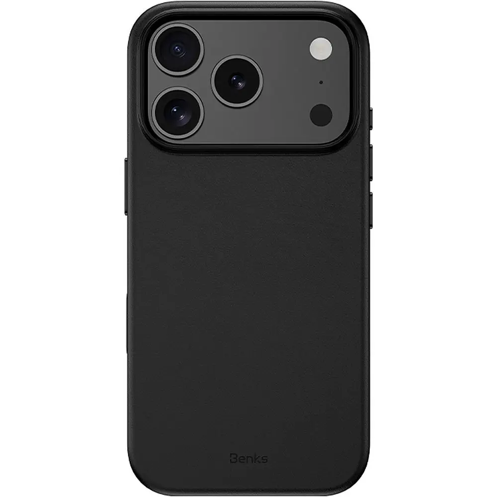 Benks Magnetic Vita Pro Silicone obal, iPhone 17 Pro Max / 18 Pro Max, černý
