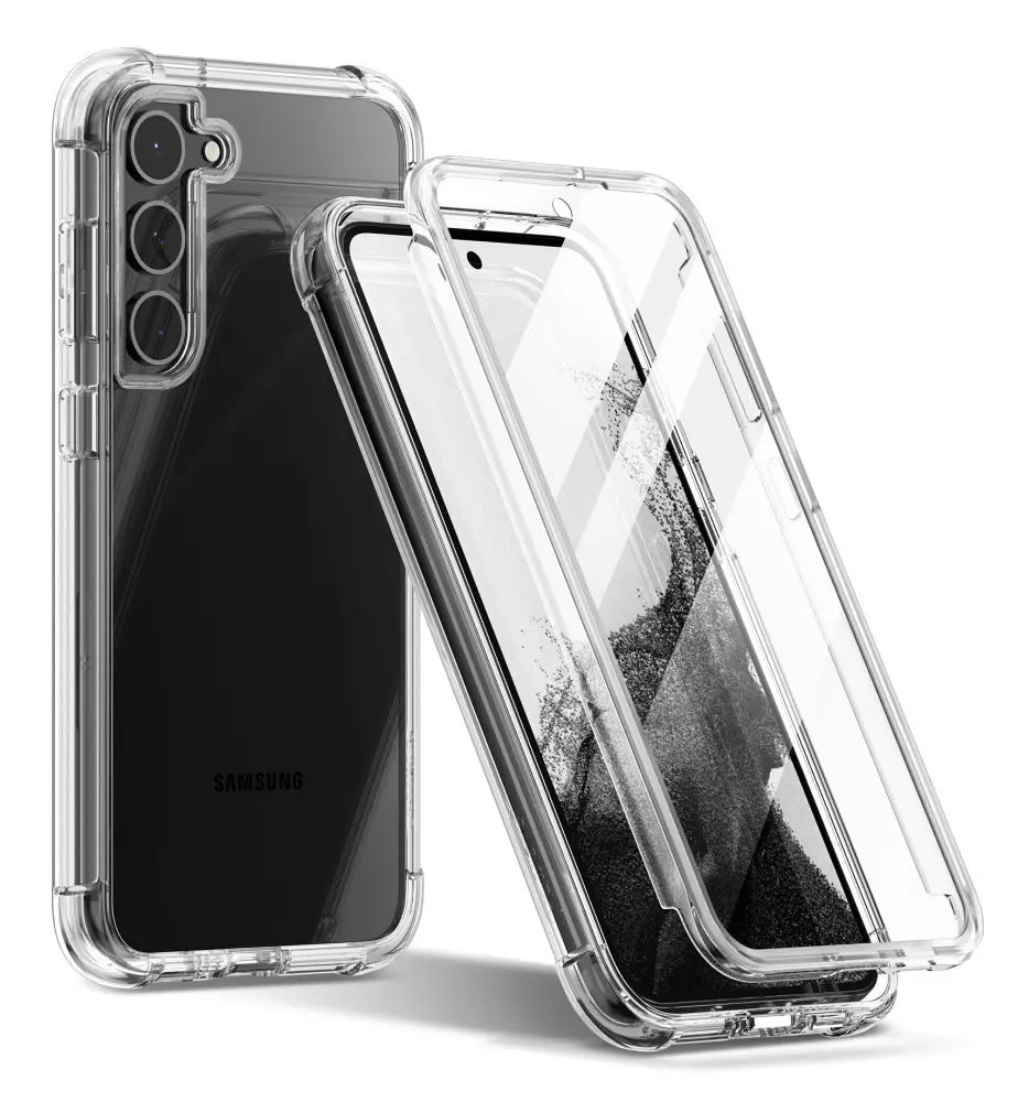 Tech-Protect Kevlar pouzdro, Samsung Galaxy S23 Plus, průhledné