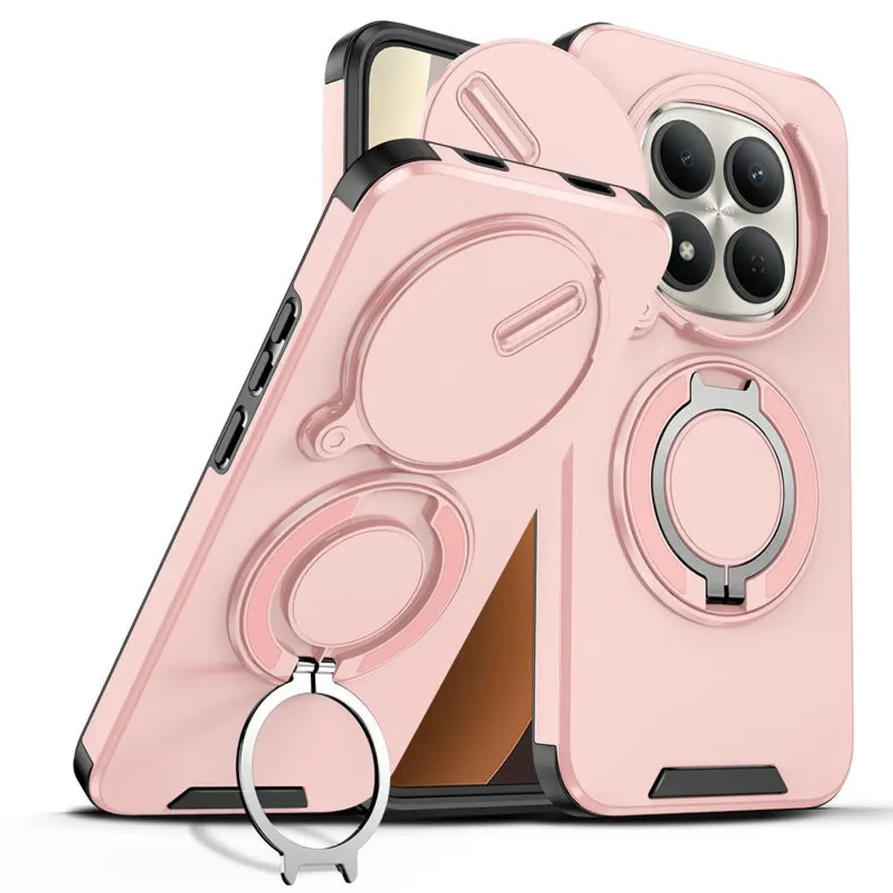 Camslide Stand obal, Xiaomi Redmi Note 15 Pro 5G, růžový