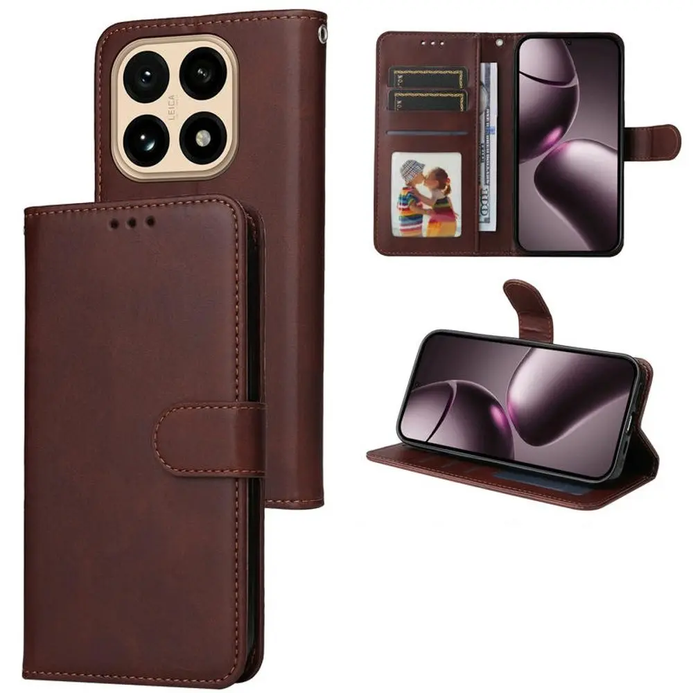 Magnet Case, Xiaomi 15T, hnědý
