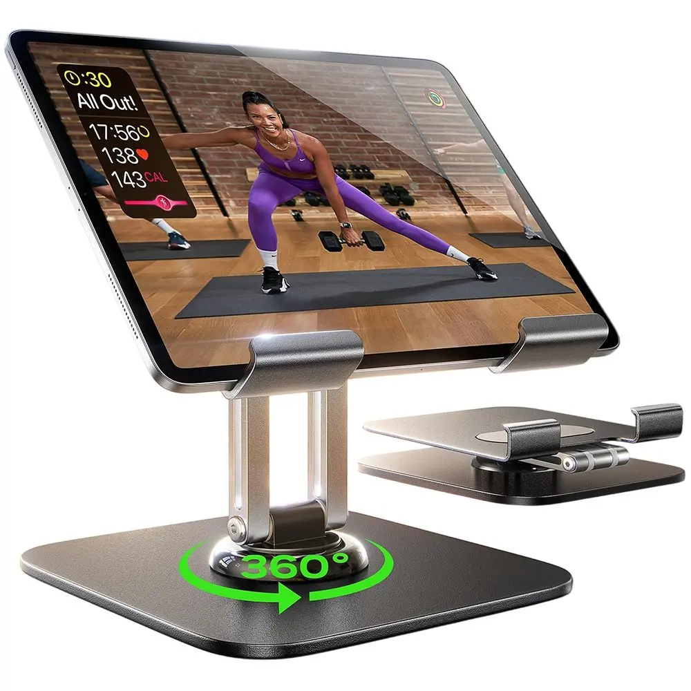 Lisen Stolní skládací držák na tablet, 4,7" – 12,9", černý