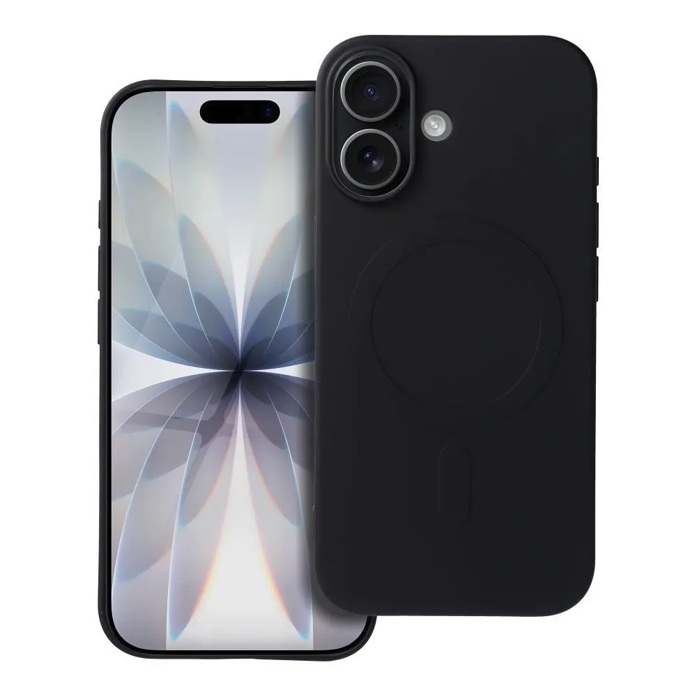 Obal Silicone Mag Cover, iPhone 17, černý