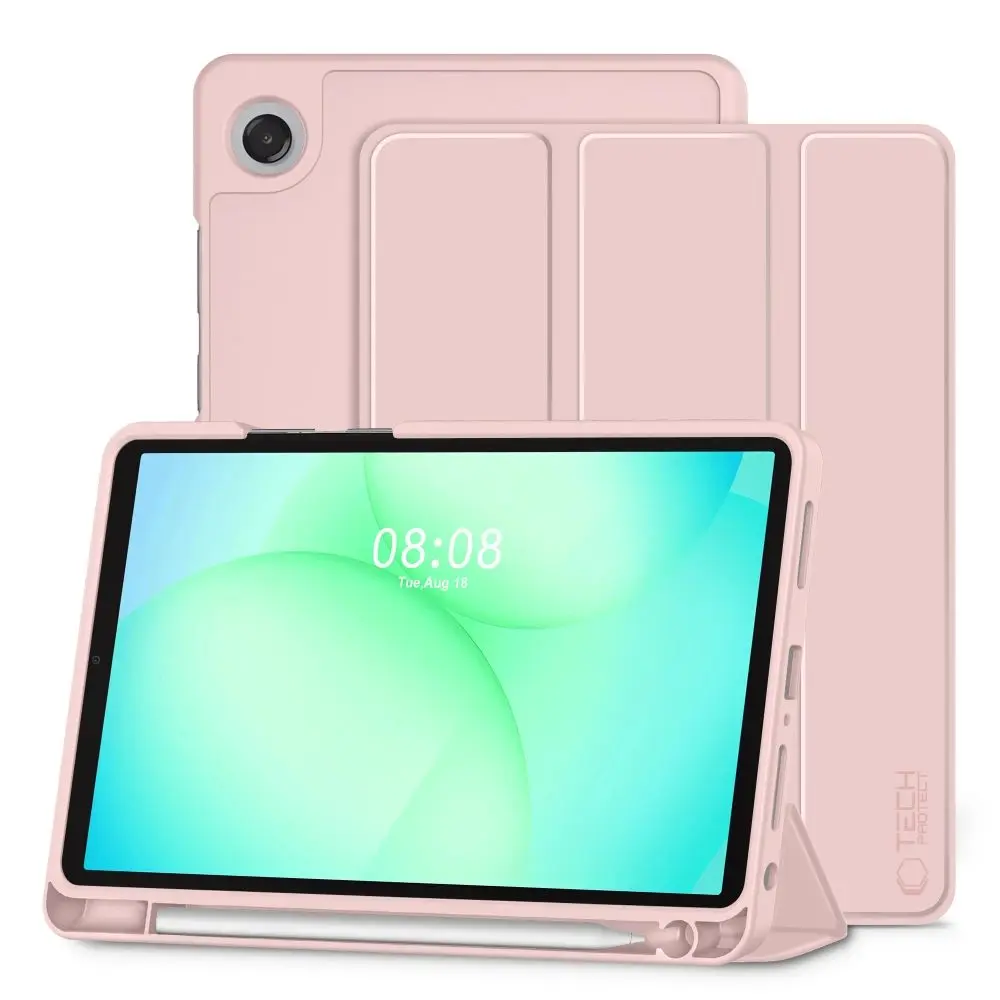 Pouzdro Tech-Protect SC Pen pro Samsung Galaxy Tab A9 Plus / A11 Plus 11.0 X210 / X215 / X216 / X230 / X235 / X236, růžové