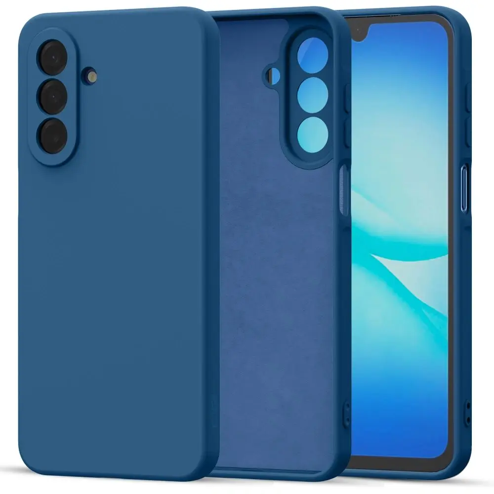Tech-Protect Icon obal, Samsung Galaxy A17 4G / 5G, tmavě modrý