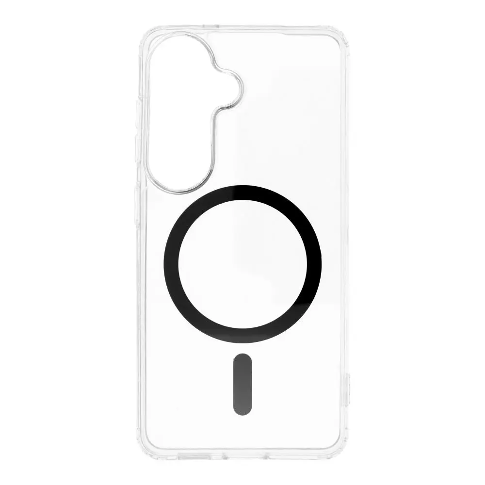 Drop Glue Colorful Ring Mag Cover s MagSafe, Samsung Galaxy S26, černý