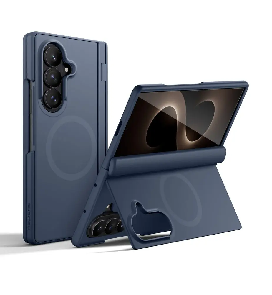 Suritch MagSafe Kickstand obal Samsung Galaxy Z Fold 8 Ultra, modrý