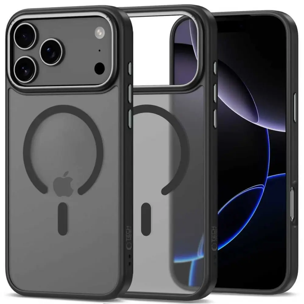 Tech-Protect Magedge MagSafe iPhone 17 Pro, černý matný