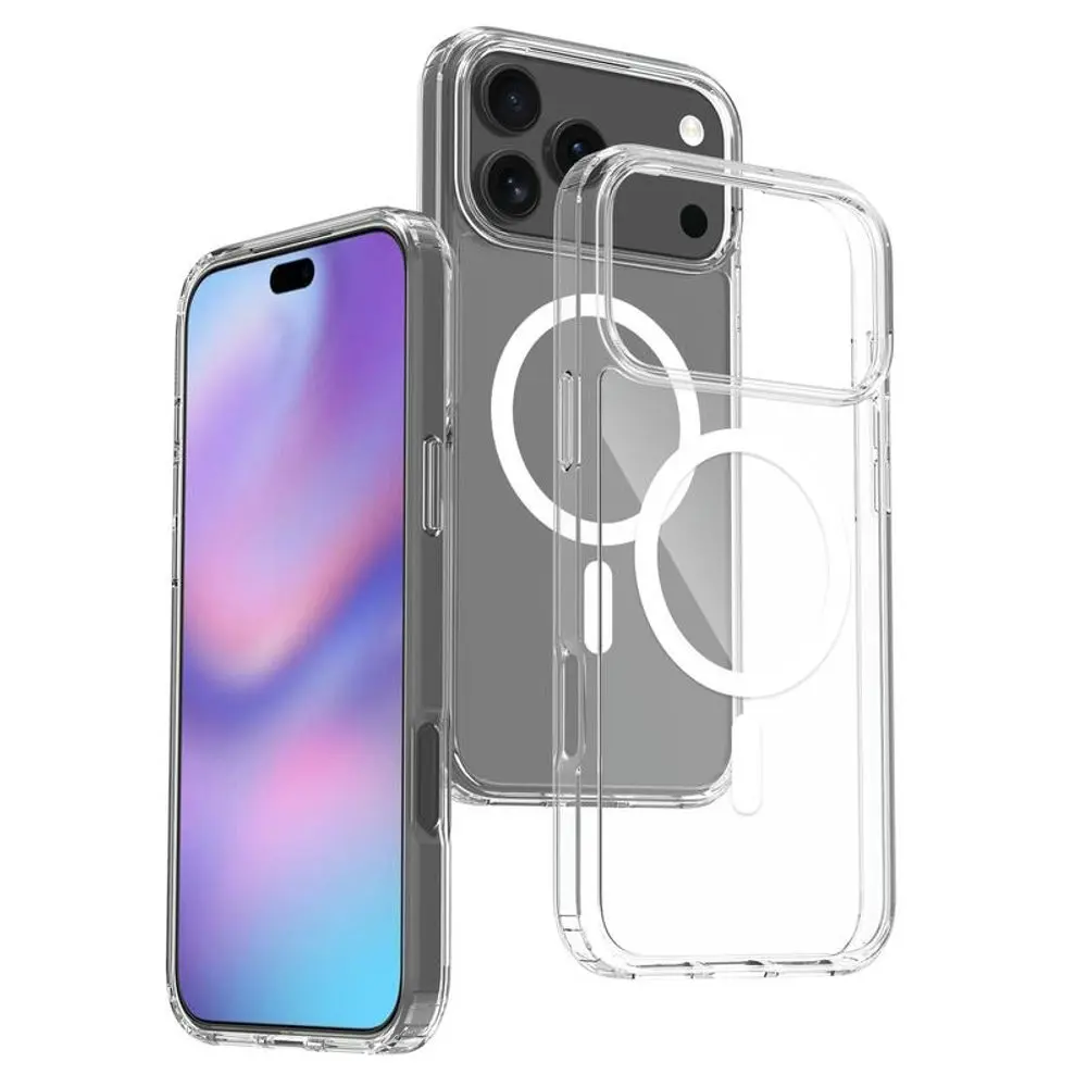Magsafe Clear obal, iPhone 17 Pro Max, průhledný