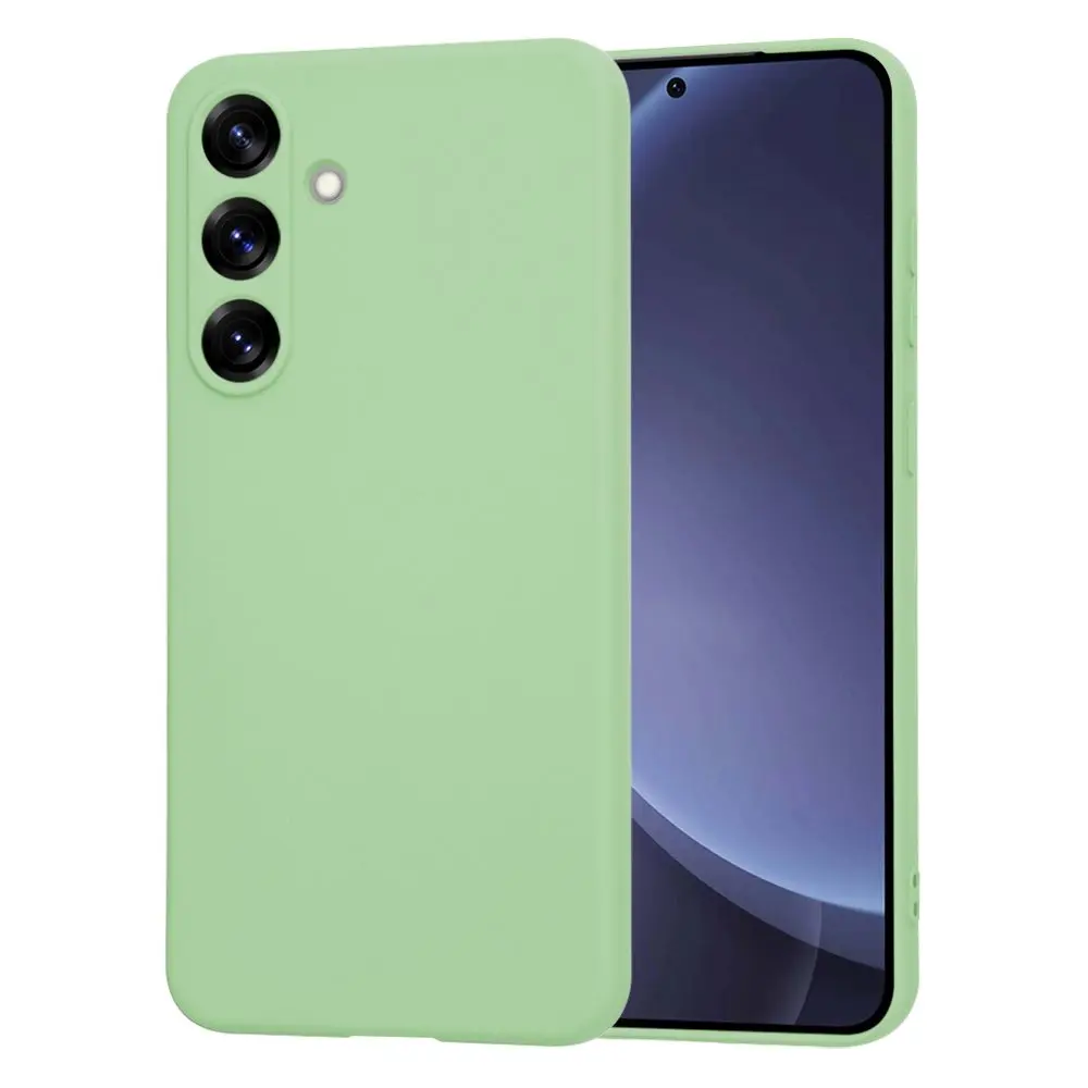 Techsuit SoftFlex obal, Samsung Galaxy S25 Plus, mint