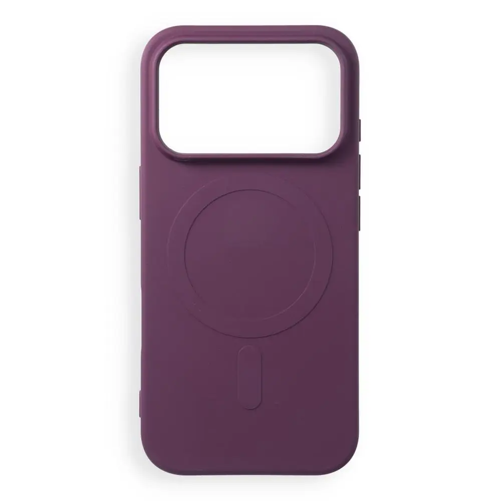 Obal Silicone Mag Cover, iPhone 17 Pro / 18 Pro, třešňový
