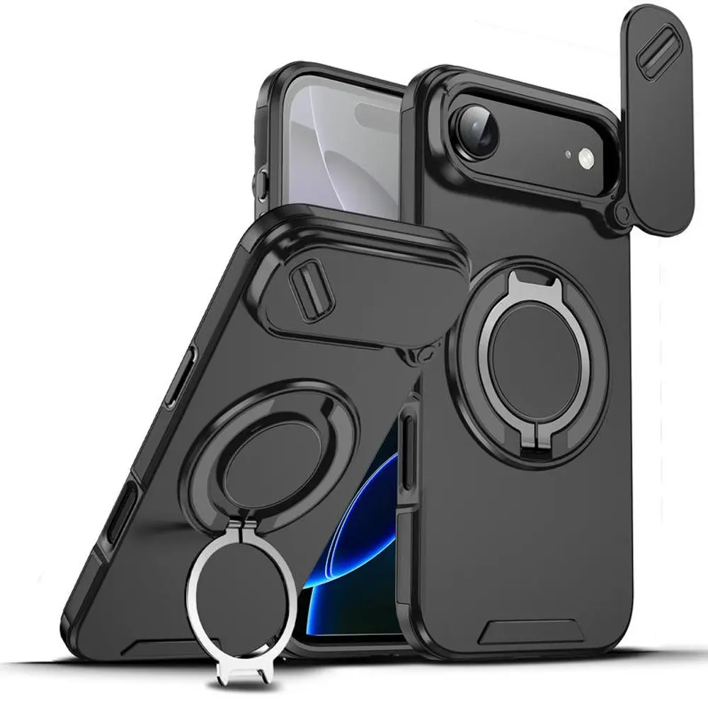 Camslide Stand obal, iPhone Air, černý