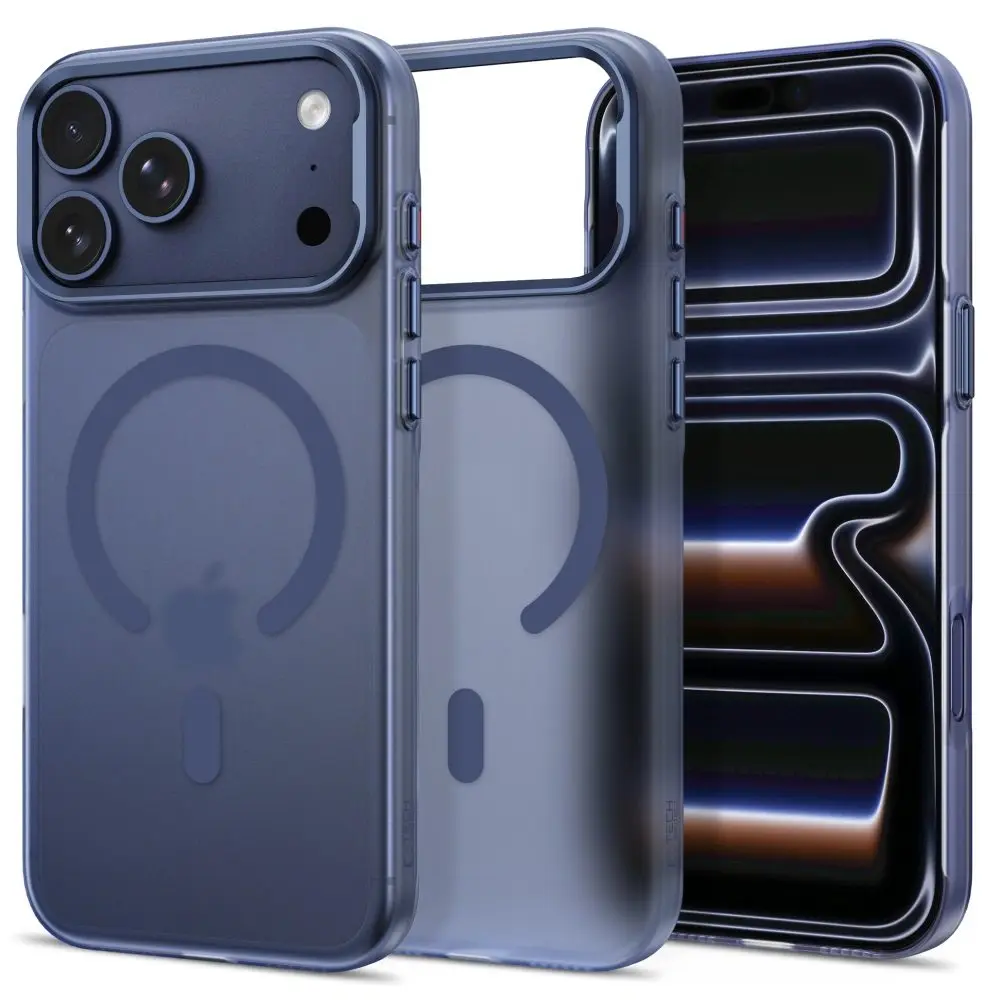 Tech-Protect MagZero MagSafe, iPhone 17 Pro Max / 18 Pro Max, matná modrá