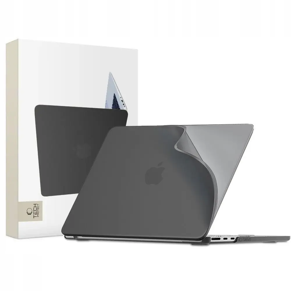 Tech-Protect SoftShell pouzdro MacBook Air 13 M2-M5 2023-2026, černé