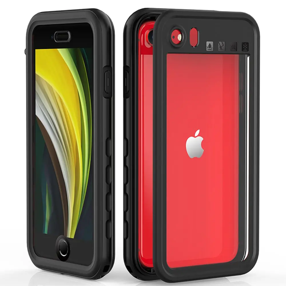 ShellBox IP68 obal, iPhone 7 / 8 / SE 2020 / SE 2022, černý