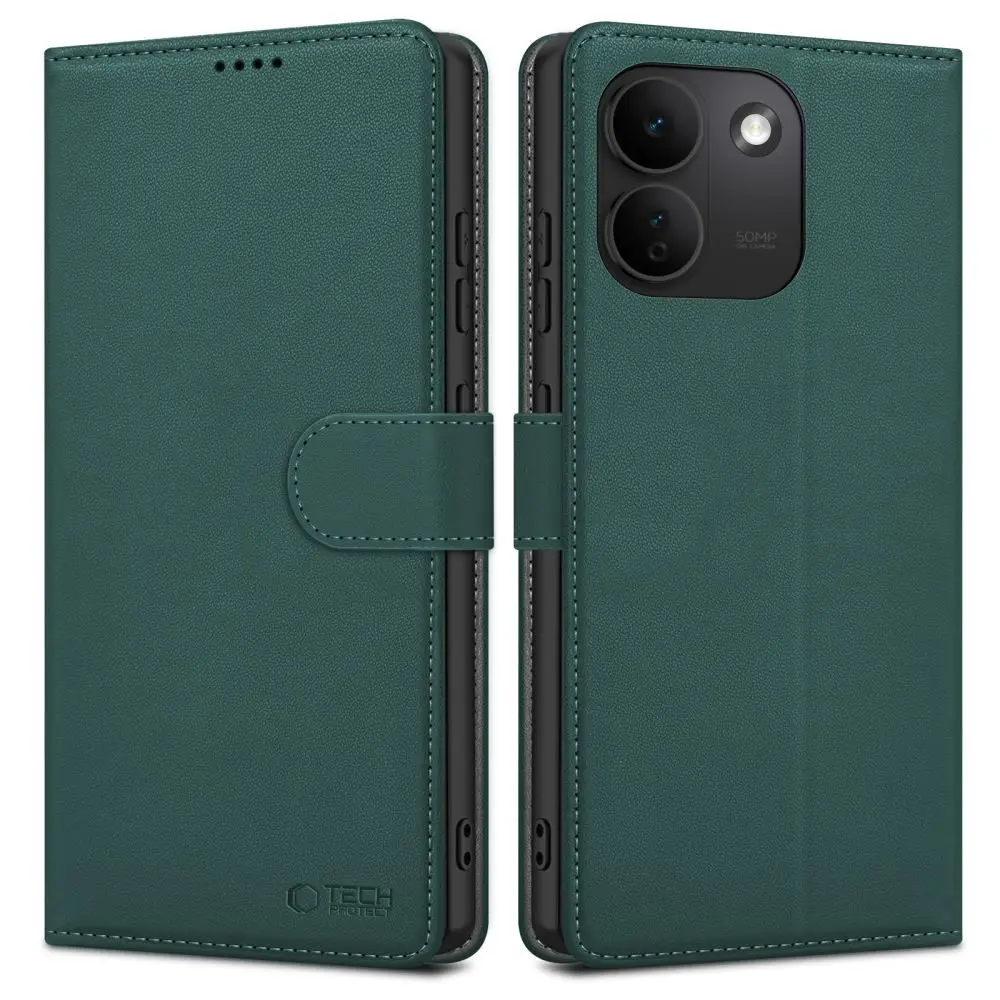 Tech-Protect Wallet pouzdro, Xiaomi Redmi Note 17 Pro Max 5G, zelené