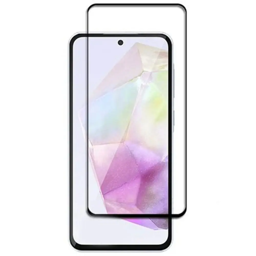 Samsung Galaxy A56 5G 5D Tvrzené sklo, černé