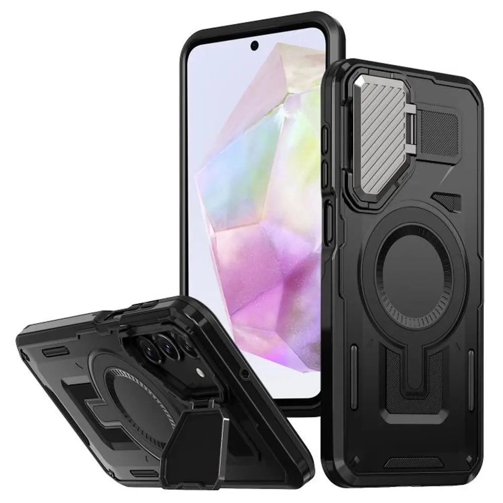 Techsuit CamVault MagSafe, Samsung Galaxy A35 5G, černý